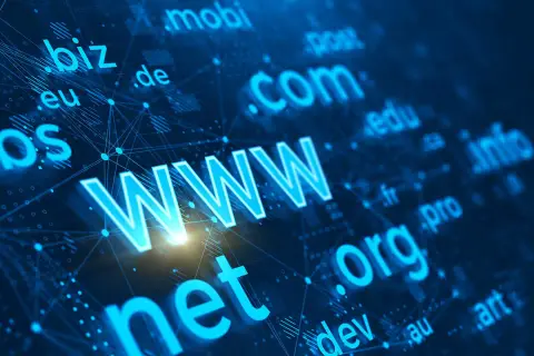 Il dominio .net è al centro di un network globale di estensioni web come .com, .org, .biz, .info, .jobs, .eu, .edu, .mobi, .de, .fr, .pro, .dev, .au, .art.
