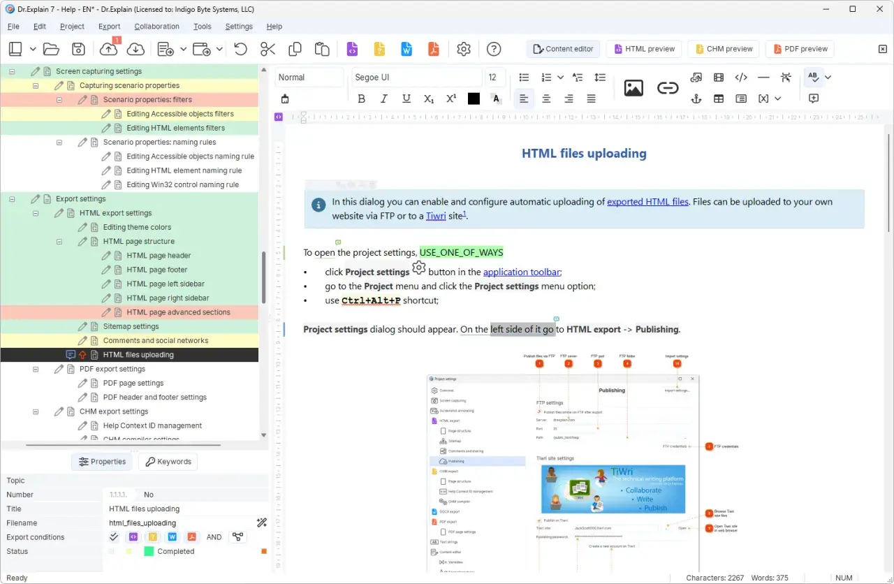 Guida su come mettere online un sito: impostazioni per caricare file HTML via FTP o Tiwri.