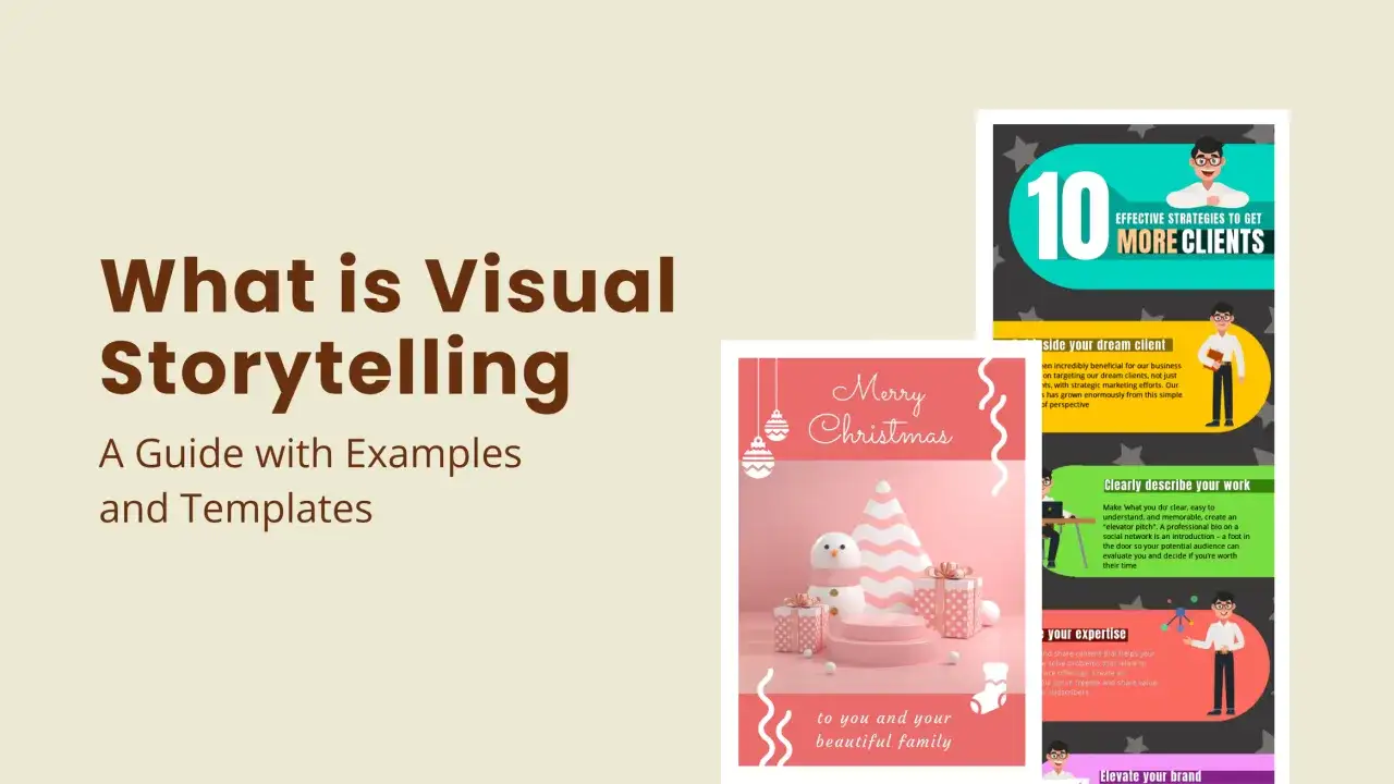 La visual storytelling &egrave; un'arte che trasforma idee in immagini accattivanti. Qui, un esempio natalizio e consigli per acquisire clienti.
