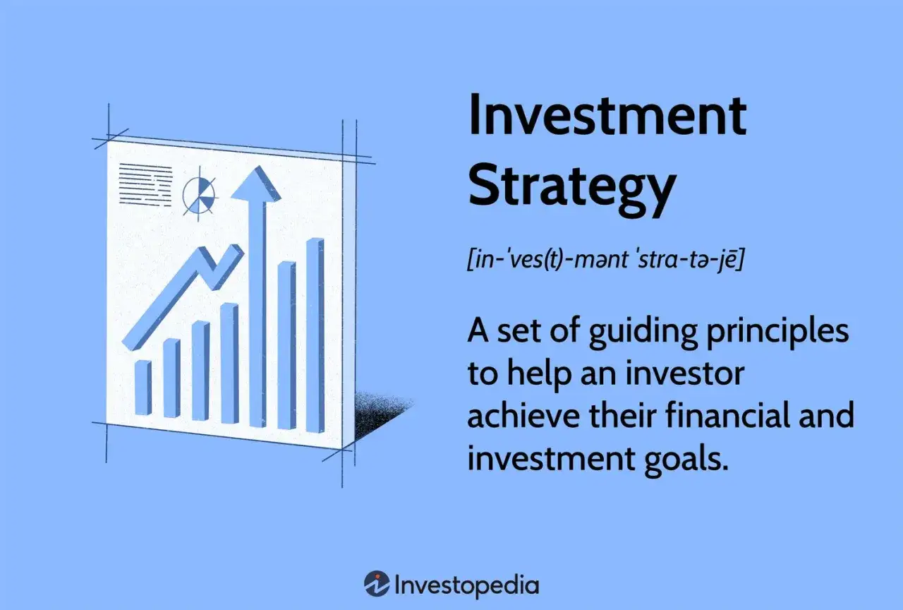 Grafico con freccia in salita e barre, che illustra una strategia di investimento. Utile per capire perchè creare un sito web per promuovere la crescita.
